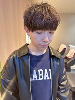 オン キャナルシティ博多前店(on) 【博多の哉汰】ぐしゃっと子犬マッシュ メンズパーマ