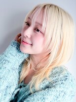ミモザワークス ヘアアレンジ&nbsp;ダブルカラー/前髪カット/インナーカラー/レイヤーカット/韓国