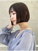 ◎タッセルカットサイドバングタンバルモリ韓国ボブ