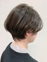 リル(Lille 橋本)&nbsp;大人ナチュラルショート×ミルキーベージュ 【Lille橋本】