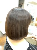内巻きボブ