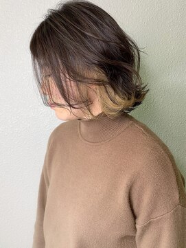 ジーナ バイ アルティナ(Dina by artina) ゴールドベージュ×インナーカラー【Dina立川】