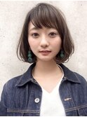 【GARDEN川谷】20代30代大人可愛い小顔ボブ×グレージュ