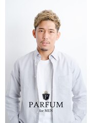 【 PARFUM for MAN 】２０代・メンズ・ハイトーンツーブロック
