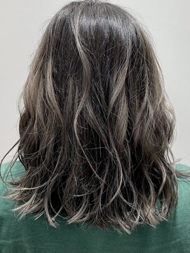 ユキオ オブ ヘアー(YUKIO of Hair) 大人かわいい☆透明感グレージュグラデーション無造作ヘア