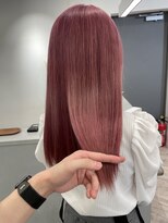 ルーブ トウキョウ(Loob. TOKYO)&nbsp;韓国風ハイトーン☆ガーネットピンク【ヨシンモリ.ワンホン.】