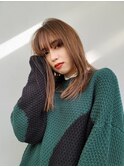 ナチュラルストレート#秋色