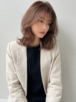 ソヨン 京都店(SOYON)&nbsp;小顔ミディ　テラコッタ　大人かわいい