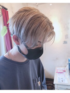 アルベリーヘアーアンドスパ 掛川中央店(ALBELY hair&spa) men'sハイトーン