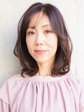 マイロ(mailo) ふんわりカジュアルミディと暖色カラー