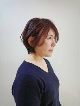 ヘアメイク マキア(HAIR MAKE MAQUIA) ショートボブ