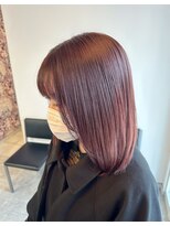 プリームヘアーホワイト(Pleame hair WHITE) ピンク☆