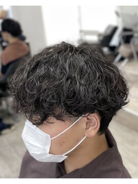 メンズ サロン ドット トウキョウ 町田店(men's salon dot. tokyo) 波巻きプードルパーマ