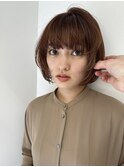 オルチャンヘア_ダークグレージュ_ワンホンヘア