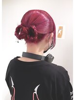 アトリエ ポルト(atelier porto)&nbsp;【porto神戸】ケアブリーチ/チェリーレッド/透明感カラー