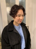 ハク アトリエ(HaKU atelier)&nbsp;刈り上げショートカーリーパーマ