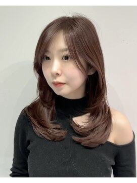 ワン バイ ジエクト(One by The Ect) くびれレイヤーミディアム＆ナチュラルブラウン