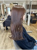 #ベージュカラー#ピンクベージュ#ピンクブラウン#ダブルカラー