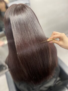 イロハ(IROHA) 【IROHA】ピンクブラウン+髪質改善