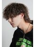 メンズカット＋ケアパーマ パーマのダメージが80％オフ￥11800 [渋谷/Men’s]