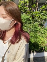 ロイジー(roijir) 【表参道 roijir】インナーカラー×暖色カラー