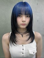 キャロルガーデンズ ボコカ 表参道(Carroll Gardens bococa)&nbsp;【riNa】ケアブリーチ/ブルー/ルーツ/デザイン