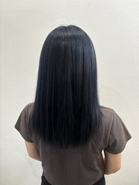 ラビス クローバー(Lovis clover) 前髪カタログ　アンブレラカラー　こなれミディ