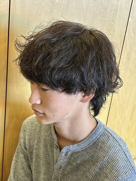 ニアウ 伊勢崎連取店(Niau) 波巻きスパイラルパーマツイストスパイラルパーマシャドウパーマ