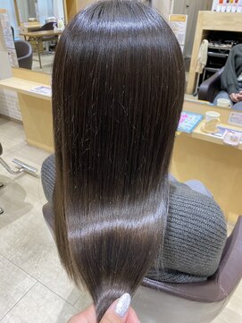 デザイニングヘアードゥ(designing hair Deux) 髪質改善トステアシルクカラー【レディース/シルクカラー/艶髪】