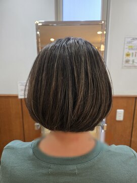 松本平太郎美容室 立川店 【立川 ハイライト ショートボブ 30代40代50代60代◎】