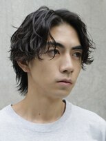 バイフィフス 原宿/表参道(by fifth)&nbsp;原宿ツイストパーマツーブロックスパイラルパーマトランクスヘア