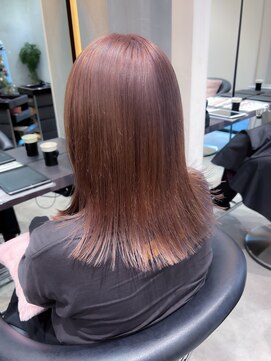 ロンドエニカ 大宮(Lond enika) グレージュカラーフェミニンロング透明感ダブルカラーミディアム