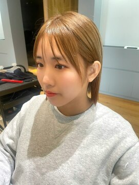 ヒクルーム(HIQU ROOM) ハニーベージュ／ボブヘア