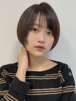 アローラ 三軒茶屋(Allora)の写真/幅広い年代に合わせたカットで、ご自宅での再現性も高く、360度美シルエットに☆ショートで可愛いが叶う！