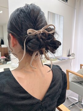 ミイク(miik.) お呼ばれヘアアレンジ♪