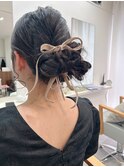 お呼ばれヘアアレンジ♪
