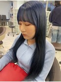 ブリーチネイビーカラー