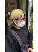 20代30代40代♪大人かわいい小顔ショートボブ☆ツートンカラー