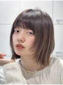 フェイスレイヤー/レイヤーボブ/顔周りカット/おしゃれボブ