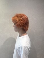 アース 新瑞橋店(HAIR&MAKE EARTH) メンズ×オレンジカラー