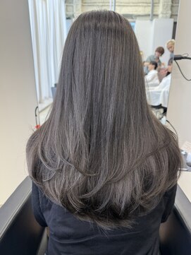 ノード(NODE) 栄カットカラー透明感ナチュラルロング