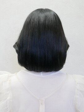 アース 溝の口店(HAIR&MAKE EARTH) ワンカールボブ[溝の口/髪質改善/縮毛矯正/白髪ぼかし]