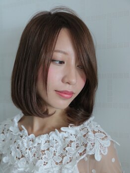 一人一人の髪質に合わせた厳選トリートメントで、髪の芯から補修◎指通り滑らかな艶感のある美艶ヘアに☆