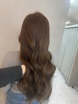 シャルム バイ アローズ 久留米店(CHARM BY AROSE)&nbsp;ブリーチなしWカラー/オリーブベージュ/春