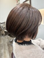 トータルビューティーサロン プリエ(prier)&nbsp;40代～の白髪染め×しみる人ノンジアミンカラー大人ショート