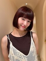 マーシィ(MARCIE)&nbsp;【mino】オレンジブラウン×ミニボブ