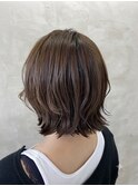 【庭野　スタイル】おしゃれ女子ウルフヘア×レイヤーボブ