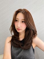ミヨン 京橋店(miyon) 韓国レイヤーカット×暗髪カラー×髪質改善
