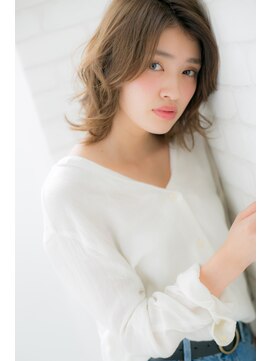 ローマ ギンザ(ROMA Ginza) 『ROMA』ノームコア無造作ウェーブメルトカラー大人ミディアム