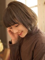ベック ヘアサロン(BEKKU hair salon)&nbsp;毛先ワンカールのふんわりナチュラルボブ☆乾かすだけでまとまる